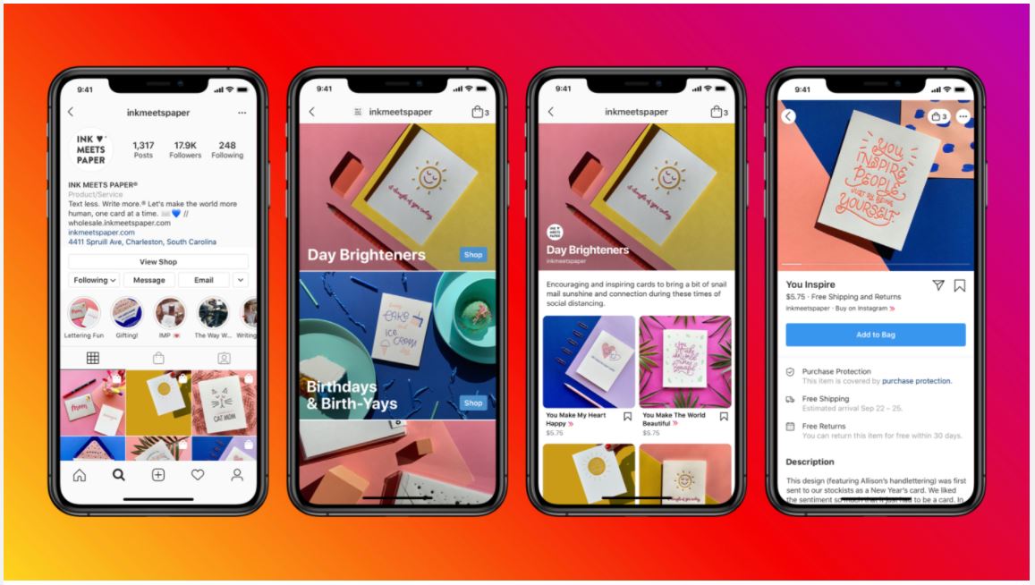 Instagram запустит рекламу во вкладке «Магазин»